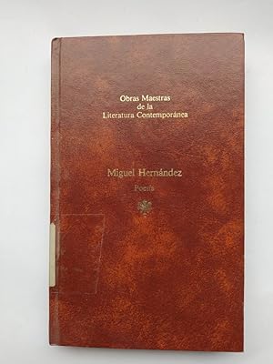 Imagen del vendedor de Poesa. Obras maestras de la Literatura Contempornea 50. a la venta por TraperaDeKlaus