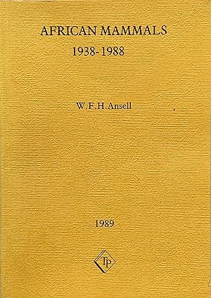 African mammals 1938-1988