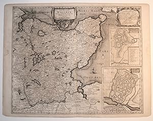 Image du vendeur pour Landtcarte Von dem Lande Wageren. Welches ist das Ostertheil Von Holstein. ao. 1651. mis en vente par Antiquariat Diderot