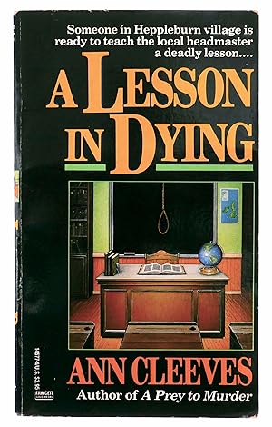 Image du vendeur pour A Lesson in Dying mis en vente par Black Falcon Books