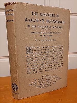 Seller image for The Elements of Railway Economics for sale by Collectible Books Ireland