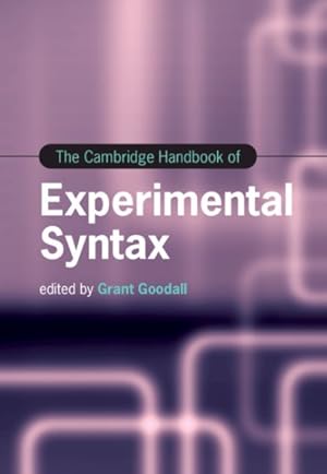 Seller image for Cambridge Handbook of Experimental Syntax for sale by GreatBookPrices