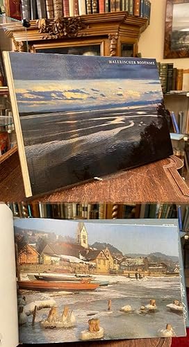 Immagine del venditore per Malerischer Bodensee : Bilder einer liebenswerten Landschaft mit Farbaufnahmen von Toni Schneiders und Lennart Bernadotte, die Texte dazu schrieb Mare Stahl. venduto da Antiquariat an der Stiftskirche