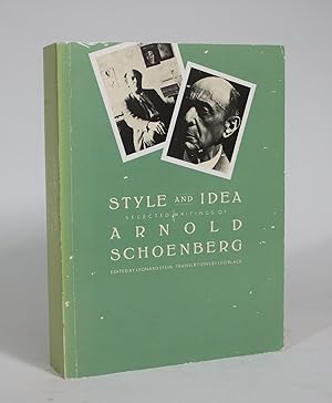Immagine del venditore per Style and Idea: Selected Writings of Arnold Schoenberg venduto da Minotavros Books,    ABAC    ILAB