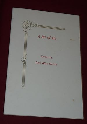 Imagen del vendedor de A Bit of Me a la venta por Pensees Bookshop