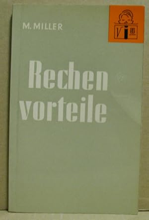 Rechenvorteile. (Mathematische Schülerbücherei, Nr. 14)