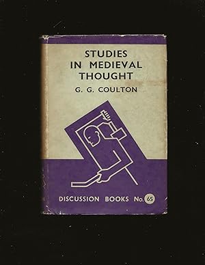 Studies In Medieval Thought (Daniel Bell's book with his signature and notes)