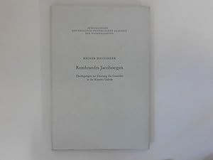 Imagen del vendedor de Rembrandts Jacobssegen : berlegungen zur Deutung des Gemldes in der Kasseler Galerie. Wissenschaftliche Abhandlungen der Rheinisch-Westflischen Akademie der Wissenschaften ; Bd. 60 a la venta por ANTIQUARIAT FRDEBUCH Inh.Michael Simon