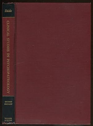 Seller image for Clinical Studies in Psychopathology: A Contribution to the Aetiology of Neurotic Illness for sale by Between the Covers-Rare Books, Inc. ABAA