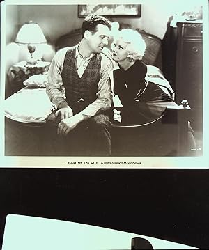 Bild des Verkufers fr Beast of the City 8 x 10 Still 1932 Walter Huston, Jean Harlow zum Verkauf von AcornBooksNH