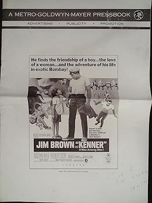 Seller image for Kenner Pressbook 1968 Jim Brown, Madlyn Rhue, Robert Coote for sale by AcornBooksNH