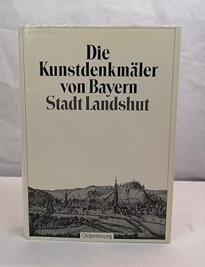 Bild des Verkufers fr Die Kunstdenkmler von Niederbayern. XVI. Stadt Landshut. Mit Einschluss der Trausnitz. Die Kunstdenkmler von Bayern. Bearb. von Felix Mader. Mit einer histor. Einl. von Fridolin Solleder. Mit zeichner. Aufnahmen von Georg Lsti. zum Verkauf von Antiquariat Bler