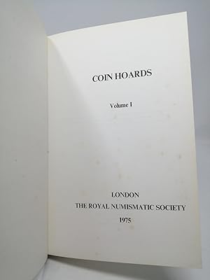 Imagen del vendedor de Coin Hoards. Volume 1. a la venta por ROBIN SUMMERS BOOKS LTD