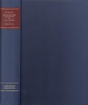 Handbuch der Geschichte der Philosophie, Bd. 1., Altertum : indische, chinesische, griechisch-röm...