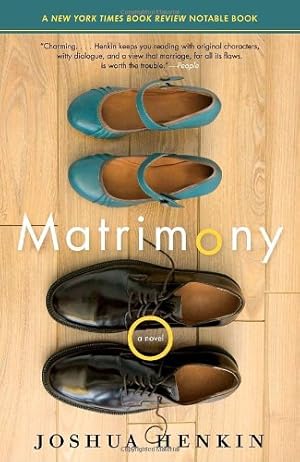 Seller image for Matrimony: A Novel (Vintage Contemporaries) by Henkin, Joshua [Paperback ] for sale by booksXpress