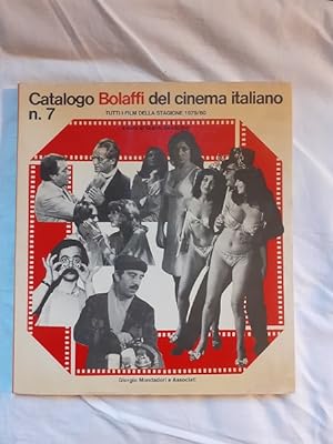 CATALOGO BOLAFFI DEL CINEMA ITALIANO N. 7,