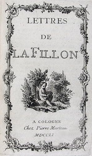 Seller image for Lettres de la Fillon. for sale by Antiquariat F. Neidhardt