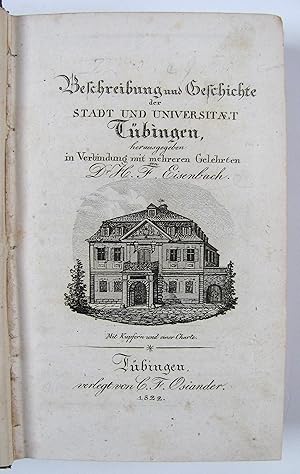Seller image for Beschreibung und Geschichte der Stadt und Universitt Tbingen. for sale by Antiquariat F. Neidhardt