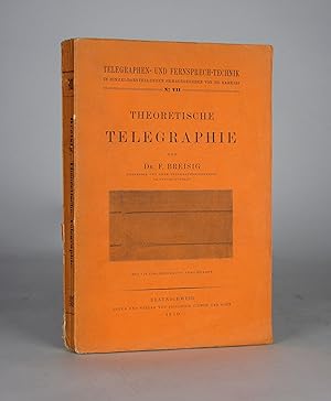 Seller image for Theoretische Telegraphie. for sale by Antiquariat F. Neidhardt
