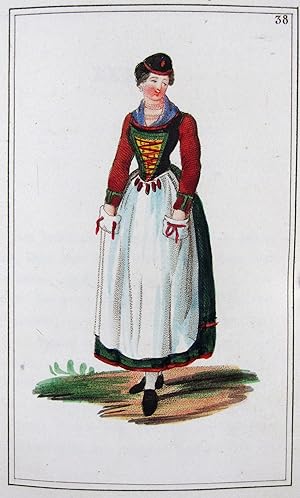 Seller image for La Suisse en miniature. 5 Hefte in Orig.-Kassette. for sale by Antiquariat F. Neidhardt