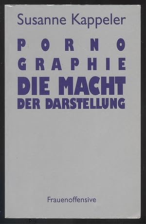 Bild des Verkufers fr Pornographie - Die Macht der Darstellung. zum Verkauf von Versandantiquariat Markus Schlereth
