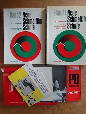 Schmalfilm Schule - 3 Bücher + zwei Eumig Broschuren