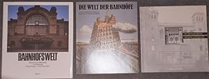 Die Welt der Bahnhöfe. Hrsg. Centre Pompidou u.a. / Frahm / Meyhöfer, Bahnhofswelt. Bahnen und Ba...