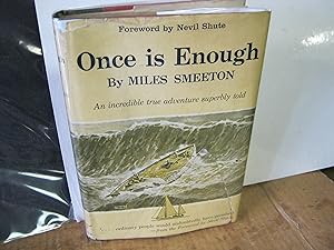 Seller image for Once Is Enough for sale by Open Door Books  MABA