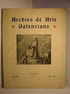 Bild des Verkufers fr Archivos de Arte Valenciano 1960 zum Verkauf von Librera Antonio Azorn