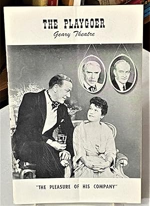 Seller image for Cyril Ritchard, Cornelia Otis Skinner, Leo G. Carroll in The Pleasure of His Company for sale by My Book Heaven