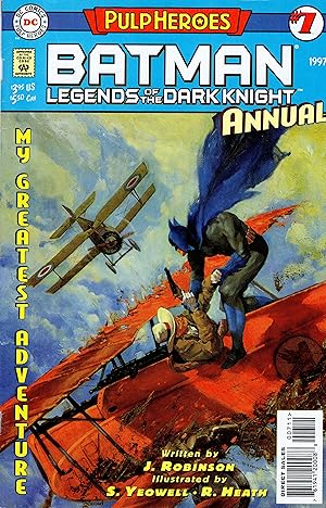 Image du vendeur pour Batman "Legends of the Dark Knight" Pulp Heroes Annual # 7 mis en vente par Mojo Press Books