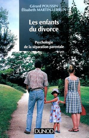 Bild des Verkufers fr LES ENFANTS DU DIVORCE. Psychologie de la sparation parentale zum Verkauf von Livres Norrois