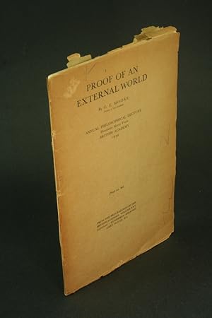 Seller image for Proof of an external world. for sale by Steven Wolfe Books