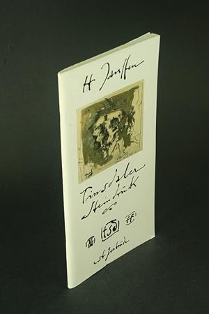 Imagen del vendedor de Tinsdaler Steindruck: Lithographien vom Sommer 1985 bis Herbst 1987 aus der Werkstatt des Dickus Heitmann. a la venta por Steven Wolfe Books