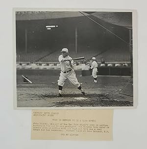 John McGraw NY Giants Vintage Photograph (1928)