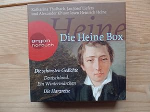Bild des Verkufers fr Die Heine Box (Die schnsten Gedichte /Deutschland. Ein Wintermrchen /Die Harzreise). zum Verkauf von Antiquariat Rohde