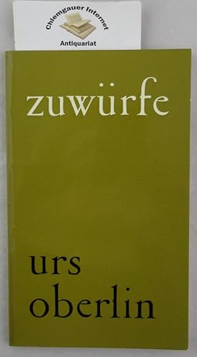 Seller image for Zuwrfe. for sale by Chiemgauer Internet Antiquariat GbR