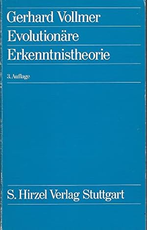 Bild des Verkufers fr Evolutionre Erkenntnistheorie: Angeborene Erkenntnisstrukturen im Kontext von Biologie, Psychologie, Linguistik, Philosophie und Wissenschaftstheorie zum Verkauf von Gabis Bcherlager