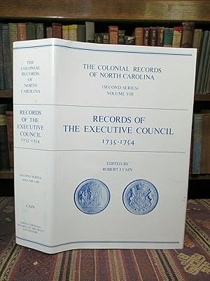 Records of the Executive Council 1735-1754 (The Colonial Records of North Carolina Second Series ...