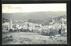 Bild des Verkufers fr Ansichtskarte Gemnd i. Eifel, Stadtansicht mit der Kirche Sankt Nikolaus vom kreuzberg aus zum Verkauf von Bartko-Reher
