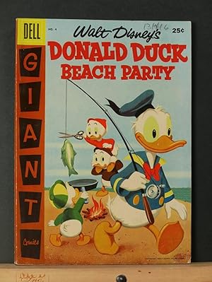 Image du vendeur pour Donald Duck Beach Party #4 (Dell Giant) mis en vente par Tree Frog Fine Books and Graphic Arts