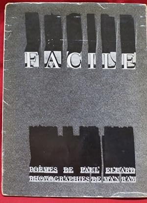 Seller image for Facile. Pomes de Paul Eluard. Photographies de Man Ray. for sale by Librairie Diogne SARL