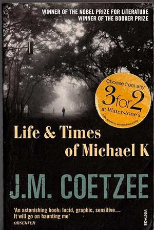 Seller image for LIFE AND TIMES OF MICHAEL K for sale by Mr.G.D.Price