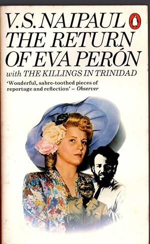 Seller image for THE RETURN OF EVA PERON (non-fiction) for sale by Mr.G.D.Price