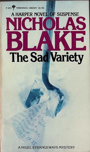 Seller image for THE SAD VARIETY for sale by Mr.G.D.Price