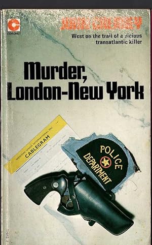 Immagine del venditore per MURDER, LONDON - NEW YORK venduto da Mr.G.D.Price