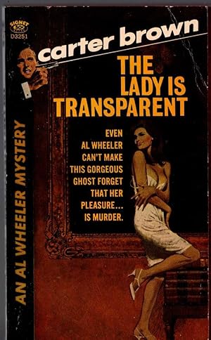 Seller image for THE LADY IS TRANSPARENT for sale by Mr.G.D.Price