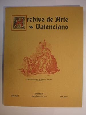 Image du vendeur pour Archivo de Arte Valenciano. Enero-Diciembre 1932 mis en vente par Librera Antonio Azorn