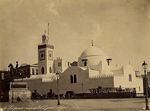 Seller image for Algeria Algiers Mosque El Djedid old Photo Geiser 1890 for sale by Bits of Our Past Ltd