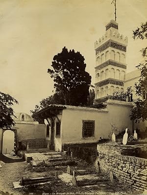 Algeria Algiers Mosquee of Sidi Abd er Rahman old Photo Neurdein 1890